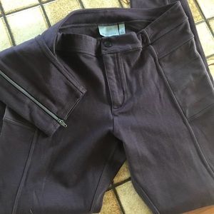 Athleta trailsetter ponte Moro Leggings pants 6